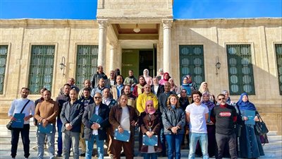 دورة تدريبية لعدد من العاملين بقصر محمد علي بشبرا