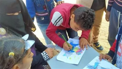 إيقاعات شرقية وورش فنية في ثاني أيام القافلة الثقافية بوادي النطرون