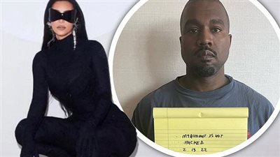 كاني ويست يستمر حملته ضد كيم كارداشيان بلقطات جديدة