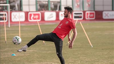 صلاح محسن يبدأ البرنامج التأهيلي للتعافي من الإصابة