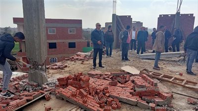 محافظة الجيزة تزيل تعديات بمساحة 15 ألف متر 