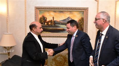 محافظ أسوان يستقبل لجنة الزراعة والرى بمجلس النواب