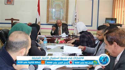 محافظ بني سويف يبحث آليات الإستفادة من التعليم الفني المزدوج لتوفير فرص عمل