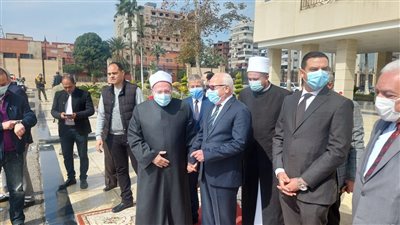 محافظ بورسعيد يستقبل وزير الأوقاف ومفتي الجمهورية