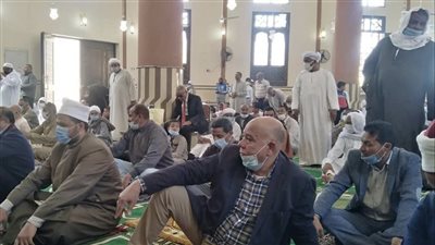 وكيل سياحة النواب يشارك أهالي القصير فرحتهم بافتتاح مسجد الزهراء الجديد