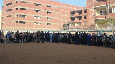 بالصور.. انتظام الدراسة في جميع مدارس القليوبية