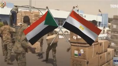 شاهد.. مصر ترسل شحنات طبية إهداء إلى الشعب السوداني الشقيق