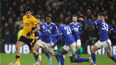 وولفرهامبتون يفوز على ليستر سيتي في الدوري الإنجليزي
