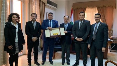 السفير اللبناني بالقاهرة يشيد بحرص القيادة المصرية على دعم بلاده