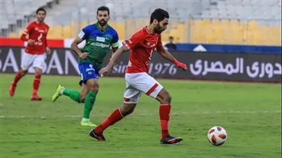 حسين الشحات يسجل الهدف الثالث للأهلي أمام المقاصة 