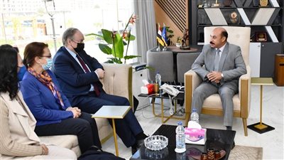 تفاصيل لقاء محافظ أسوان بسفير الاتحاد الأوروبي