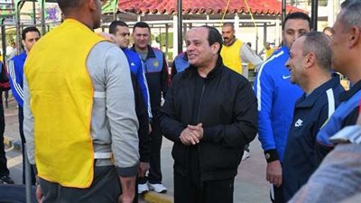مشاركة الطلاب.. تفاصيل جولة الرئيس السيسي بالكلية الحربية