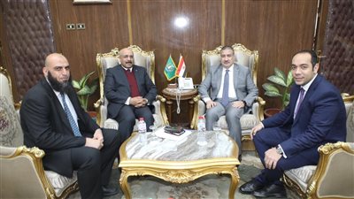 محافظ المنوفية يبحث أوجه التعاون بين المحافظة ورئيس الإدارة المركزية للاستثمار