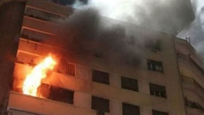 الدفع بـ 4 سيارات للسيطرة على حريق شقة سكنية فى الجمالية 