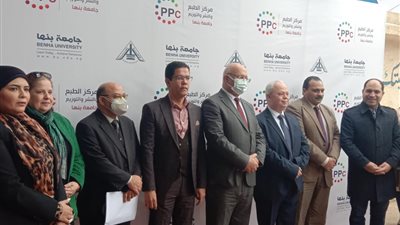 رئيس جامعة بنها يفتتح المقر الجديد لمركز الطبع والنشر والتوزيع