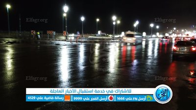 الجو قلب فجأة.. أمطار غزيرة على الإسكندرية ورياح شديدة تسيطر على الأجواء