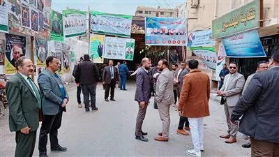 إقبال كبير على انتخابات نقابة المهندسين بالمنيا.. صور
