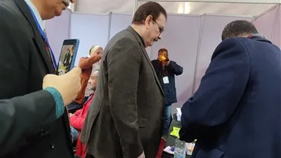 هاني ضاحي يدلي بصوته في انتخابات المهندسين 2022 (صور)