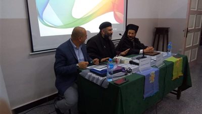 الأنبا باخوم يشارك في اليوم الأول من مؤتمر أصدقاء التراث العربي المسيحي