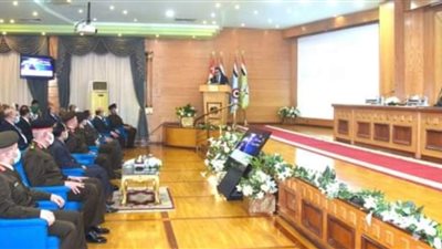 أكاديمية ناصر العسكرية العليا تستضيف وزير التعليم العالي والبحث العلمي