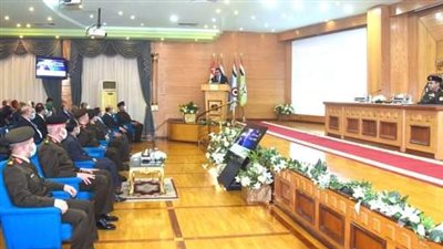أكاديمية ناصر العسكرية العليا تستضيف وزير التعليم العالي 