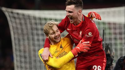 شاهد ضربات جزاء مباراة تشيلسي وليفربول المثيرة في نهائي كأس الرابطة الإنجليزية 