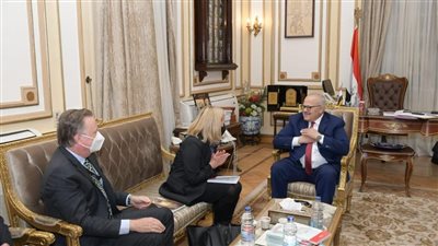 الخشت يستقبل مديرة الوكالة الأمريكية للتنمية USAID 