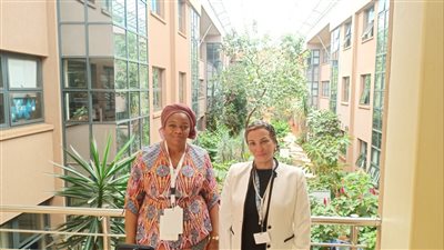 ياسمين فؤاد تلتقي وزيرة البيئة والتنمية المستدامة بجمهورية الكونغو الديمقراطية 