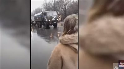 أوكرانيون يشتبكون مع قوات روسية جنوب أوكرانيا (فيديو)