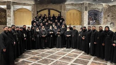 الأنبا اسطفانوس يعقد مؤتمرا لكهنة إيبارشية ببا بدير درنكة