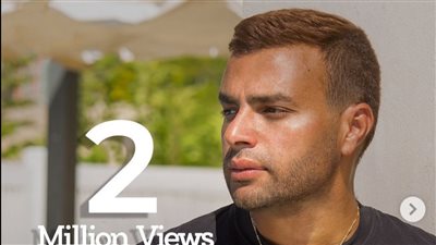 بهذه الطريقة..رامي صبري يحتفل بتخطي أغنيته مع نفسي ال ٢ مليون مشاهدة 