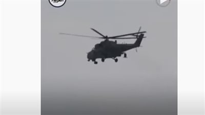 شاهد.. عملية خاصة تقوم بها المروحيات الروسية في أوكرانيا