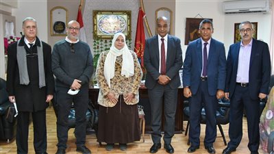 وكيل تعليم بورسعيد يستقبل مدير إدارة تنمية مادة الكمبيوتر وتكنولوجيا المعلومات