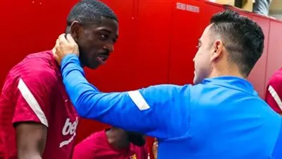 ديمبلي يقدم وعدًا حاسمًا إلى تشافي