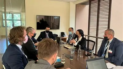 وزيرة البيئة تناقش مع نظيرتها من دولة لوكسمبورج ملف المناخ 