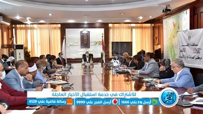 محافظ الأقصر يشدد على مواجهة التعديات في المهد وتحقيق الانضباط 