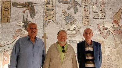 أعضاء الاتحاد الدولي للرماية في زيارة سياحية إلى معالم الأقصر 