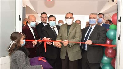 افتتاح أعمال تطوير وحدتي العناية المركزة والأشعة المقطعية بمستشفى منيا القمح 