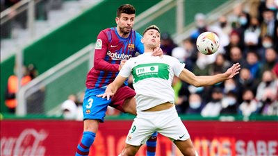 شاهد أهداف مباراة برشلونة وإلتشي في الدوري الإسباني