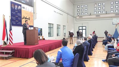 وزير التعليم العالى يفتتح فعاليات نهائي بطولة الجامعات المصرية للإسكواش بالجامعة الأمريكية بالقاهرة