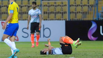 عاجل.. إصابة عمرو جمال مهاجم فاركو بقطع في الرباط الصليبي