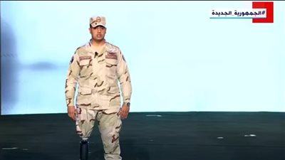 نقيب جيش يوجه رسالة للإرهابيين: 