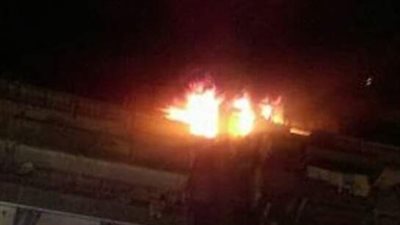 السيطرة على حريق اندلع داخل وحدة سكنية بإمبابة 