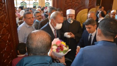 محافظ القليوبية يفتتح مسجد منسي بقرية طحانوب بمدينة شبين القناطر