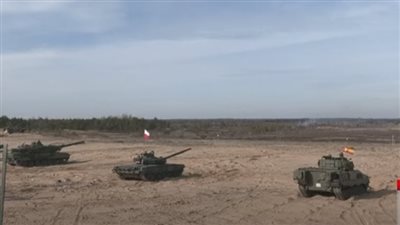 تدريبات عسكرية بمختلف الأسلحة لحلف شمال الأطلسي في لاتفيا (فيديو)