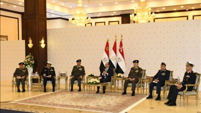 عاجل.. السيسي: الشعب المصرى يقف دائما خلف قواته المسلحة والشرطة
