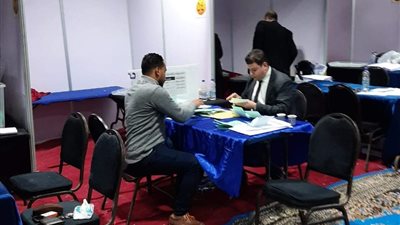 غلق باب التصويت بانتخابات المرحلة الثالثة لنقابة المهندسين بالقاهرة (صور)