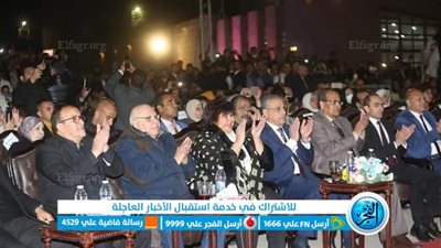 علي الحجار يثمن جهود الثقافة فى مهرجان 