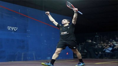 علي فرج يحقق ثاني بطولة في 2022..لاعب وادى دجلة يفوز بلقب أوبتاسيا للاسكواش في لندن