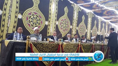 إنهاء خصومة ثأرية بين عائلتين في دار السلام بسوهاج (صور)